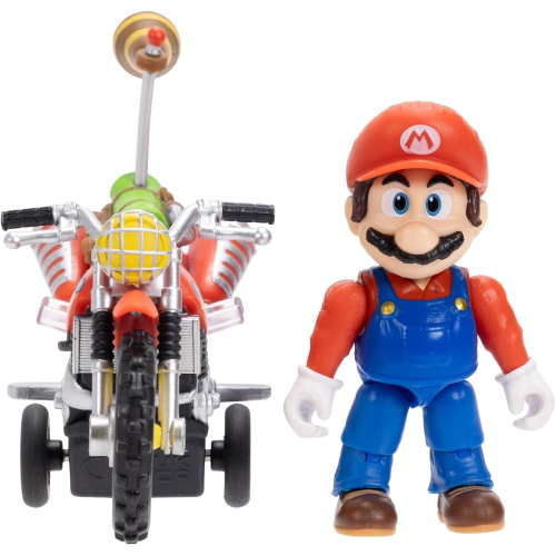 MARIO BROSS - MOVIE GALAXY- MOTO CON PERS. CM 6- MARIO