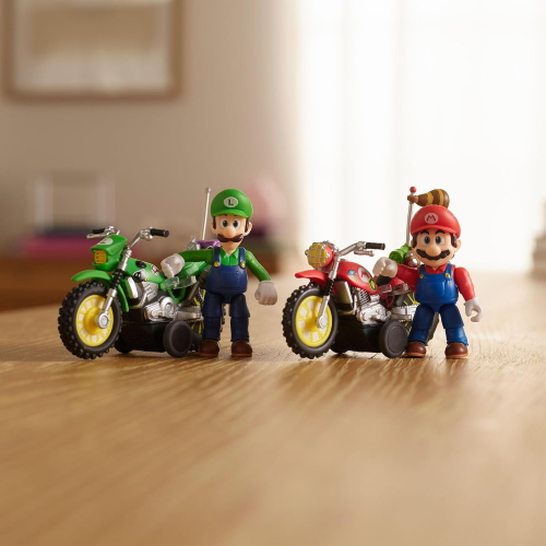 MARIO BROSS - MOVIE GALAXY- MOTO CON PERS. CM 6- MARIO