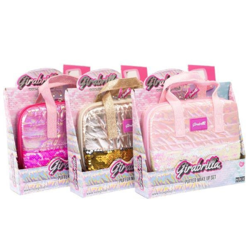 $ GIRABRILLA - PUFFER MAKE UP SET