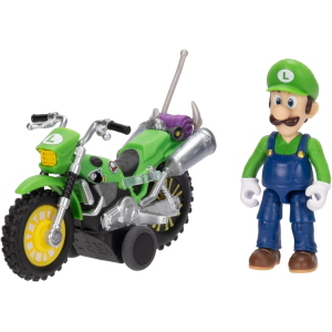 MARIO BROSS - MOVIE GALAXY- MOTO CON PERS. CM 6- LUIGI