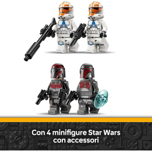 SW LEGO- BATTLE PACK ASSEDIO DI MANDALORE