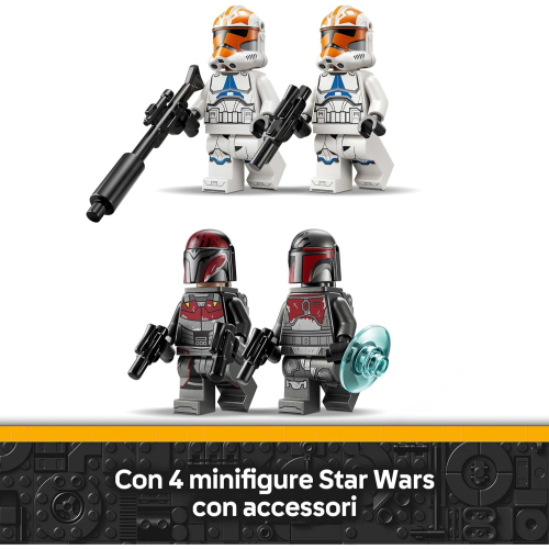 SW LEGO- BATTLE PACK ASSEDIO DI MANDALORE