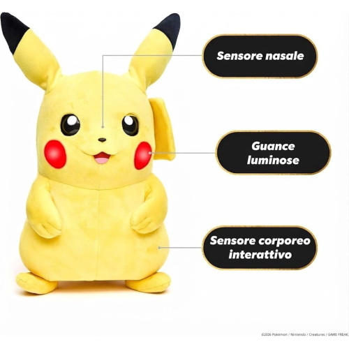 REALFX POKEMON - PIKACHU PUPPETRONIC, MARIONETTA INTERATTIVA