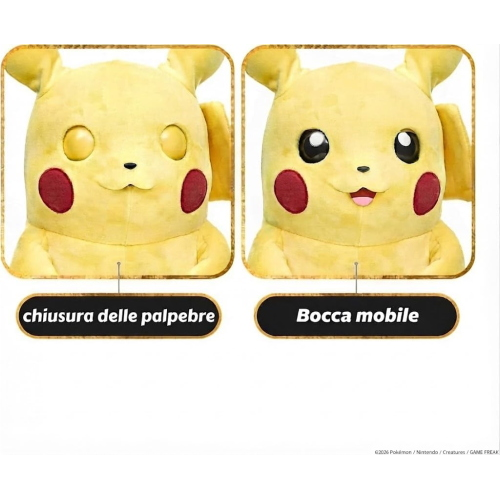 REALFX POKEMON - PIKACHU PUPPETRONIC, MARIONETTA INTERATTIVA