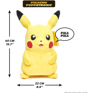 REALFX POKEMON - PIKACHU PUPPETRONIC, MARIONETTA INTERATTIVA