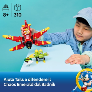 SONIC LEGO - TORNADO 1 DI TAILS 