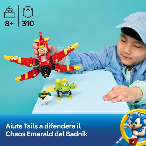 SONIC LEGO - TORNADO 1 DI TAILS 