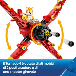 SONIC LEGO - TORNADO 1 DI TAILS 