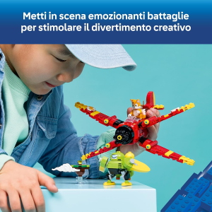 SONIC LEGO - TORNADO 1 DI TAILS 