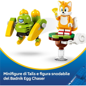 SONIC LEGO - TORNADO 1 DI TAILS 