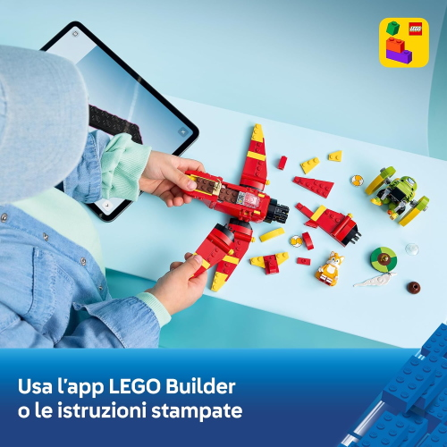 SONIC LEGO - TORNADO 1 DI TAILS 