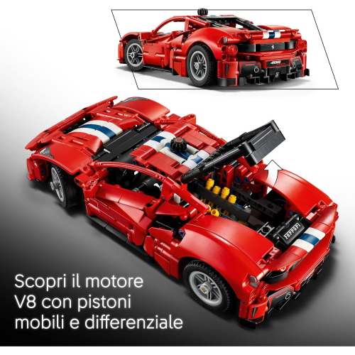 TECHNIC- AUTO FERRARI 488 PISTA