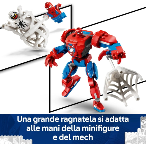 S.HEROES- MECH DI SPIDER MAN CONTRO ANTI VENOM
