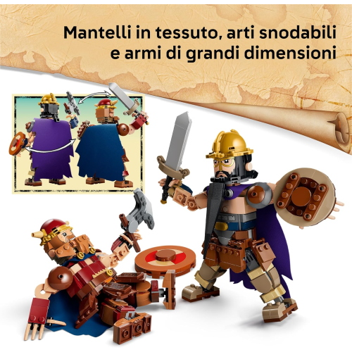 LEGO ONE PIECE - DORI CONTRO BROGI- GIANTS OF LITTLE GARDEN