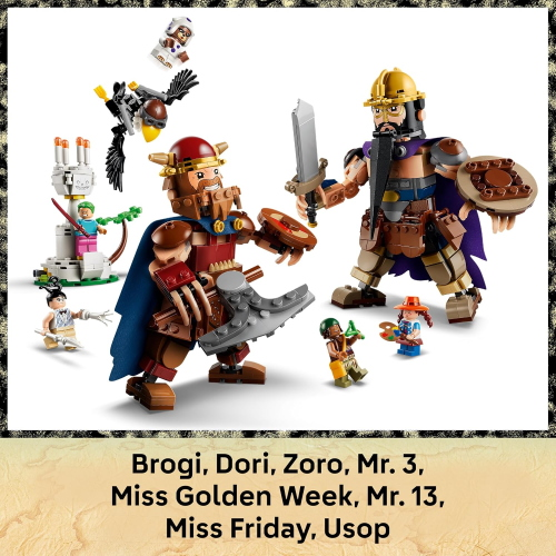 LEGO ONE PIECE - DORI CONTRO BROGI- GIANTS OF LITTLE GARDEN