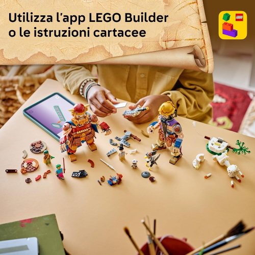 LEGO ONE PIECE - DORI CONTRO BROGI- GIANTS OF LITTLE GARDEN