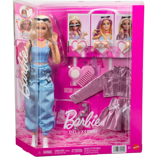 BARBIE - DELUXE STYLE FASHION CAMBIA OUTFIT