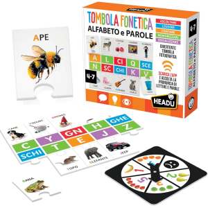 HEADU - TOMBOLA FONETICA ALFABETO E PAROLE