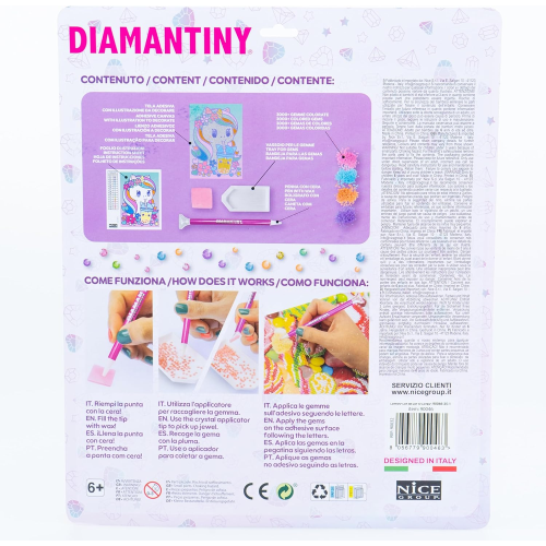 NICE - DIAMANTINY KAWAAII UNICORN QUADRETTO S2 BLS