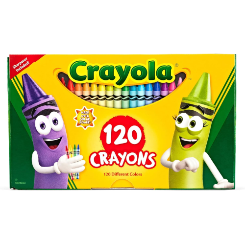 CRAY- PASTELLI A CERA PZ 120 & TEMPERINO