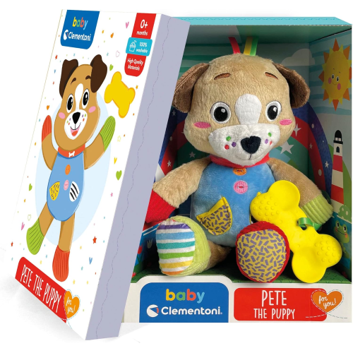 B.CLEM- PELUCHE IN BOX - CAGNOLINO