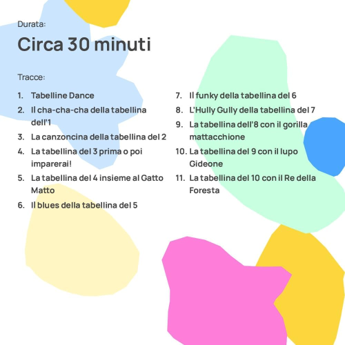 FABA - DIVERTIAMOCI CON LE TABELLINE