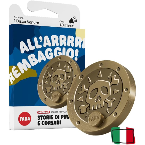 FABA- DISCO SONORO- STORIE DI PIRATI E CORSARI
