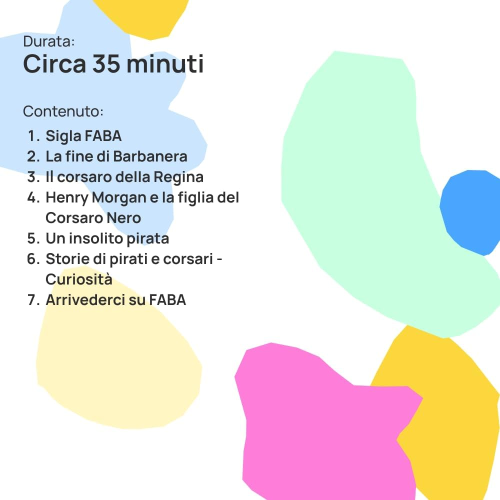 FABA- DISCO SONORO- STORIE DI PIRATI E CORSARI