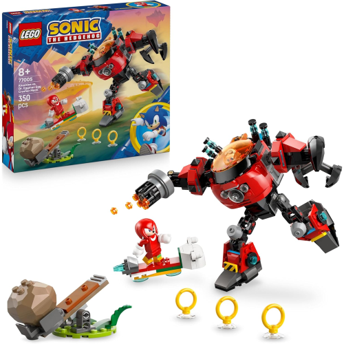 $ SONIC LEGO - KNUCKLES VS IL MECH EGG CRUSHER DEL DR EGGMAN