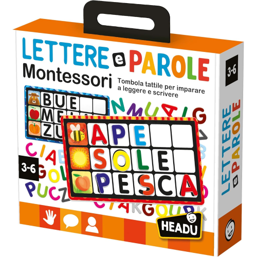 HEADU - LETTERE E PAROLE  MONTESSORI NEW