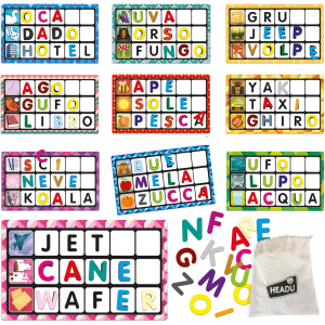 HEADU - LETTERE E PAROLE  MONTESSORI NEW