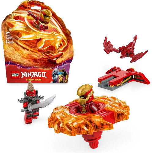 NINJAGO - SPINNER DEL DRAGO SPINJITZU DI KAI