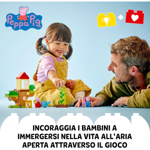 $ DUPLO- IL GIARDINO E LA CASA SULL´ ALBERO DI PEPPA PIG