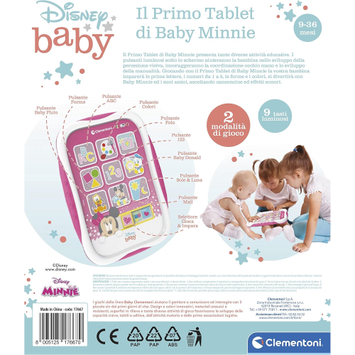 B.CLEM- PRIMO TABLET DI BABY MINNIE