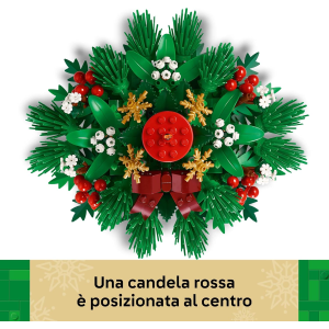 LEGO - DECORAZIONE DA TAVOLO NATALIZIA