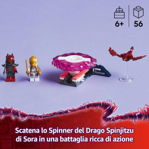 NINJAGO - SPINNER DEL DRAGO SPINJITZU DI SORA