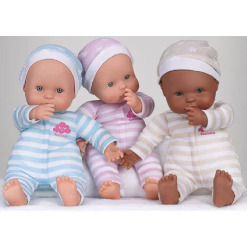 NENUCO - SOFTS 2 FUNZIONI CM 30 ROSA O AZZURRO ASS.