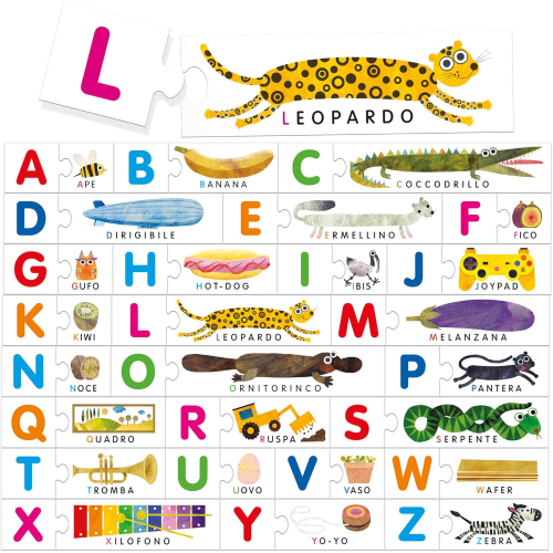 HEADU - ALFABETO TATTILE MONTESSORI