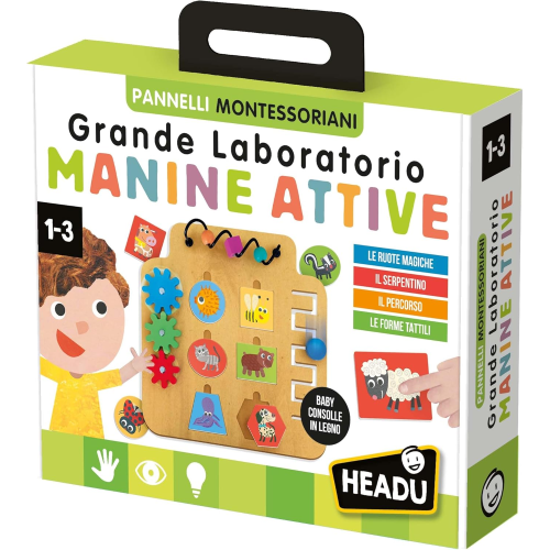 HEADU - LEGNO GRANDE LABORATORIO MANINE ATTIVE