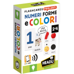 HEADU - FLASHCARDS PARLANTI NUMERI FORME E COLORI