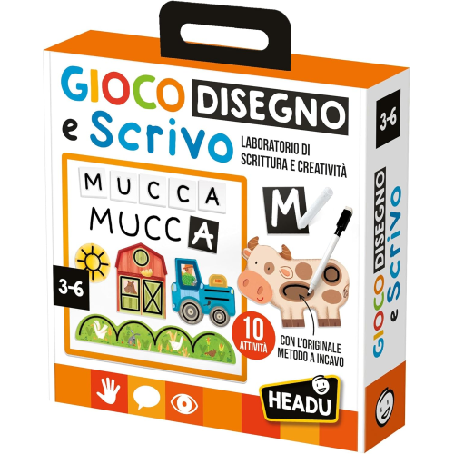 HEADU - GIOCO DISEGNO E SCRIVO