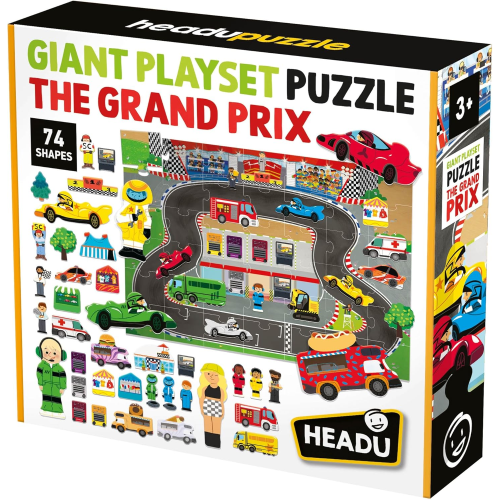 $ HEADU - GIANT PLAYSET  PZL THE GRAX PRIX