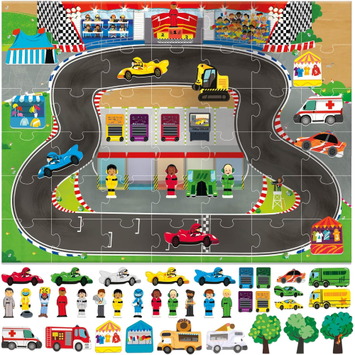 $ HEADU - GIANT PLAYSET  PZL THE GRAX PRIX