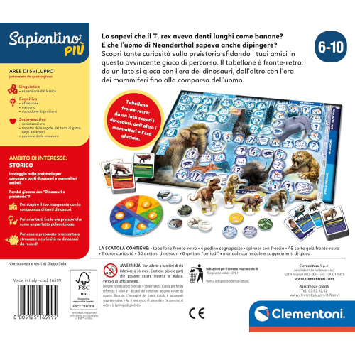 SAP - DINOSAURI E PREISTORIA