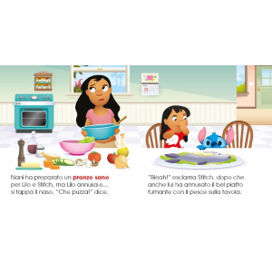 L- STITCH MANGIA TUTTO !