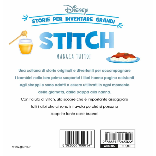 L- STITCH MANGIA TUTTO !