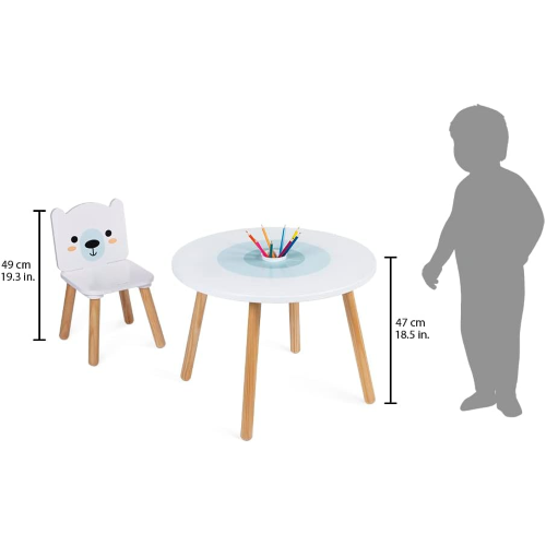 TAVOLO  LEGNO 2 SEDIE - JANOD