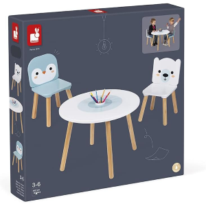 TAVOLO  LEGNO 2 SEDIE - JANOD