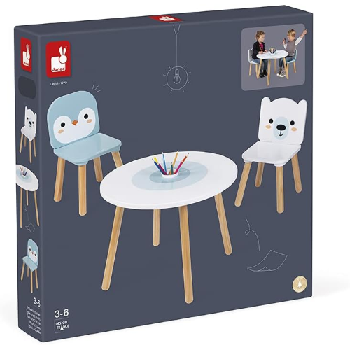 TAVOLO  LEGNO 2 SEDIE - JANOD