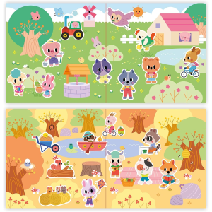 2 ANNI - ADESIVI SPESSI RIPOSIZIONABILI